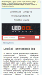 Mobile Screenshot of ledbel.pl
